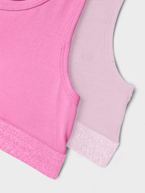 NAME IT 2-Pak Korte Toppe Strawberry Moon 